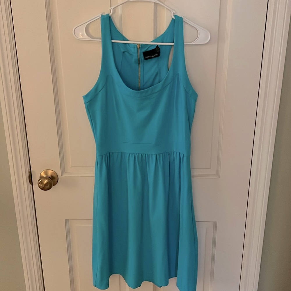Cynthia Rowley tank top a-line stretch dress